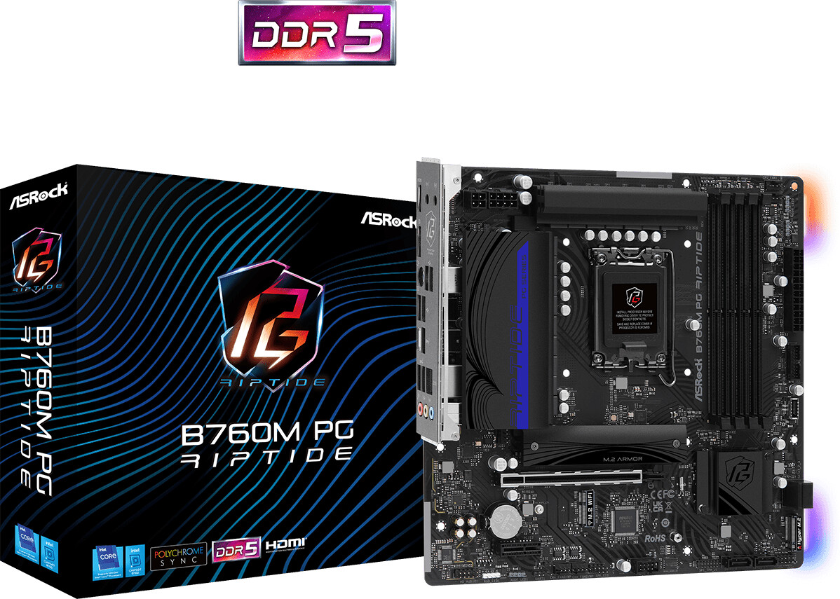 ASRock B760M PG Riptide