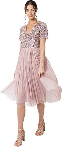 Maya Deluxe Robe Midi (AZ2617MIDI-PC) soft pink