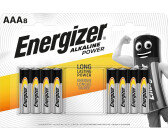 Energizer 4 Piles AAA LR03 Alcaline 1.5V ENERGIZER - Prix pas cher