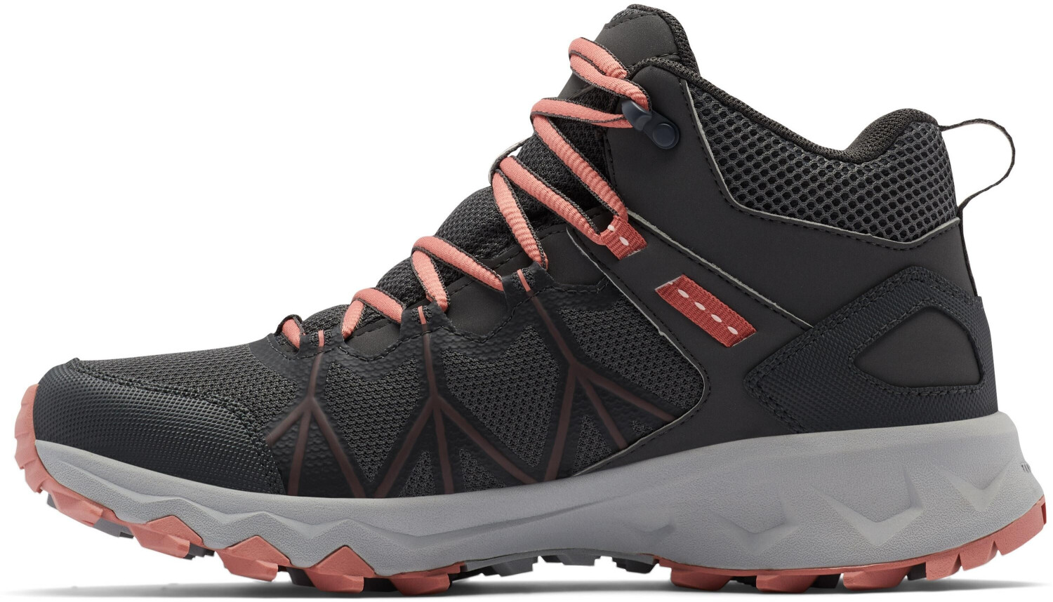 Columbia Peakfreak II Mid Outdry Women (2005121) dark grey/coral