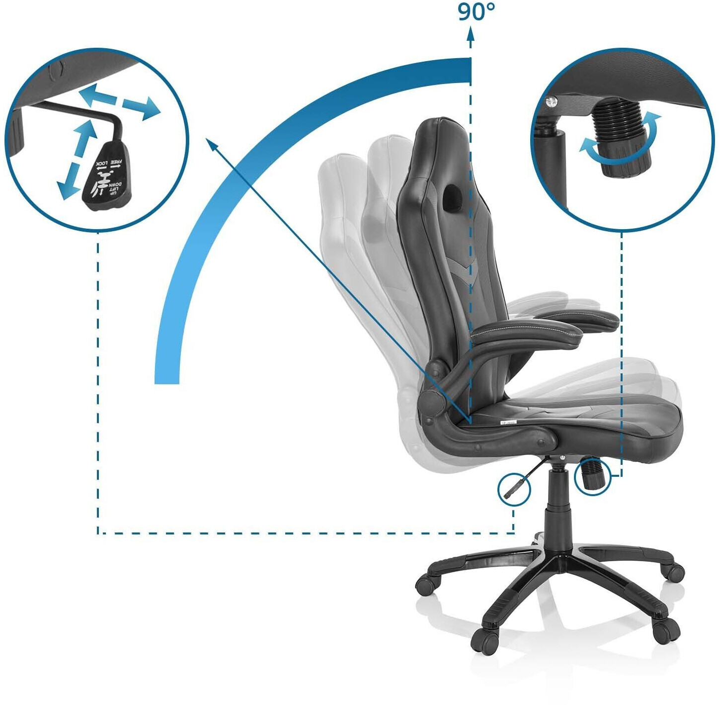 Hjh office best sale gaming chair