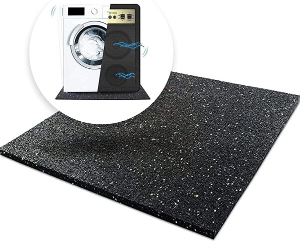 Floordirekt Antivibrationsmatte für Waschmaschine Stärke mm 60x60 cm etm 1,7 kg, Bild 2