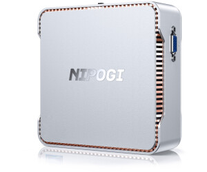 NiPoGi GK3 Mini PC (Windows 11 Pro / 8GB DDR4 / 128GB SSD / Ιntel Celeron  J4125) ab 179,99 €