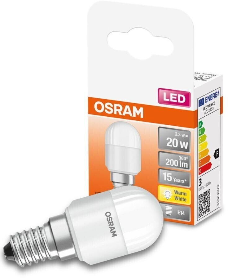 Osram Star Special T26 ampoule frigo LED mat E14 2,3W blanc froid