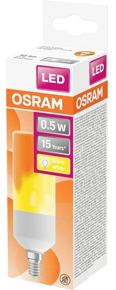 Ampoule Led OSRAM Star flamme E14 3W