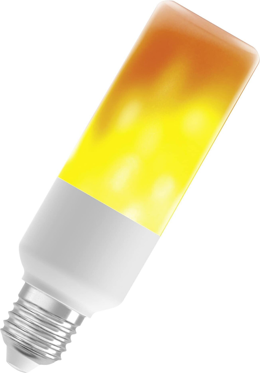 Ampoule LED Filament E14 Flamme Milky 1 W : 10 W Blanc chaud 3000
