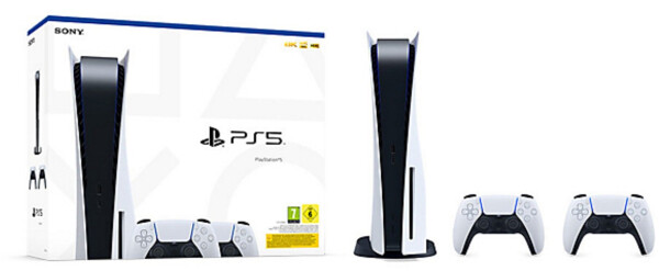 Sony PlayStation 5 (PS5) + 2 DualSense Wireless Controller, Bild 4