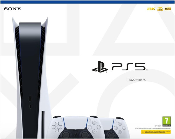 Sony PlayStation 5 (PS5) + 2 DualSense Wireless Controller, Bild 7