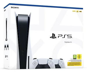 Buy Sony PlayStation 5 (PS5) + 2 DualSense Wireless Controller