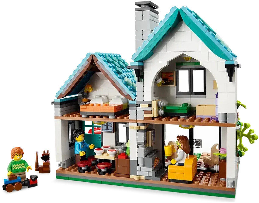 Lego 10788 la casa delle bambole di gabby, casa giocattolo a 4