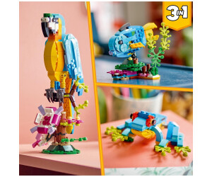 JC23 LEGO CREATOR - LE PERROQUET EXOTIQUE 3 EN 1 #31136 - LEGO / Creator