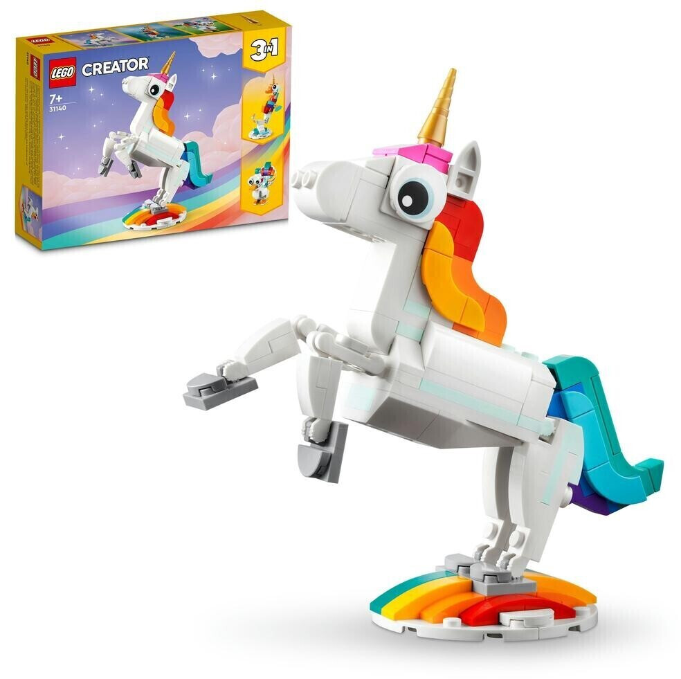 LEGO Creator 3 en 1 - Unicornio mágico (31140) desde 9,99 €