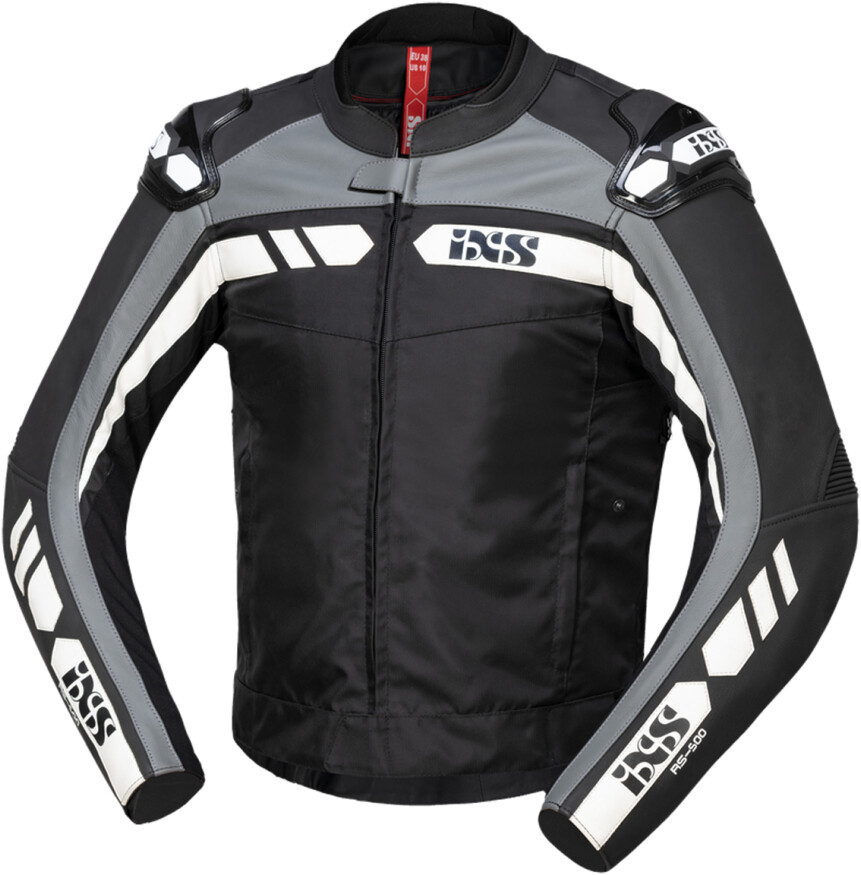 IXS Sport LT Jacket RS-500 1.0 black/grey/white
