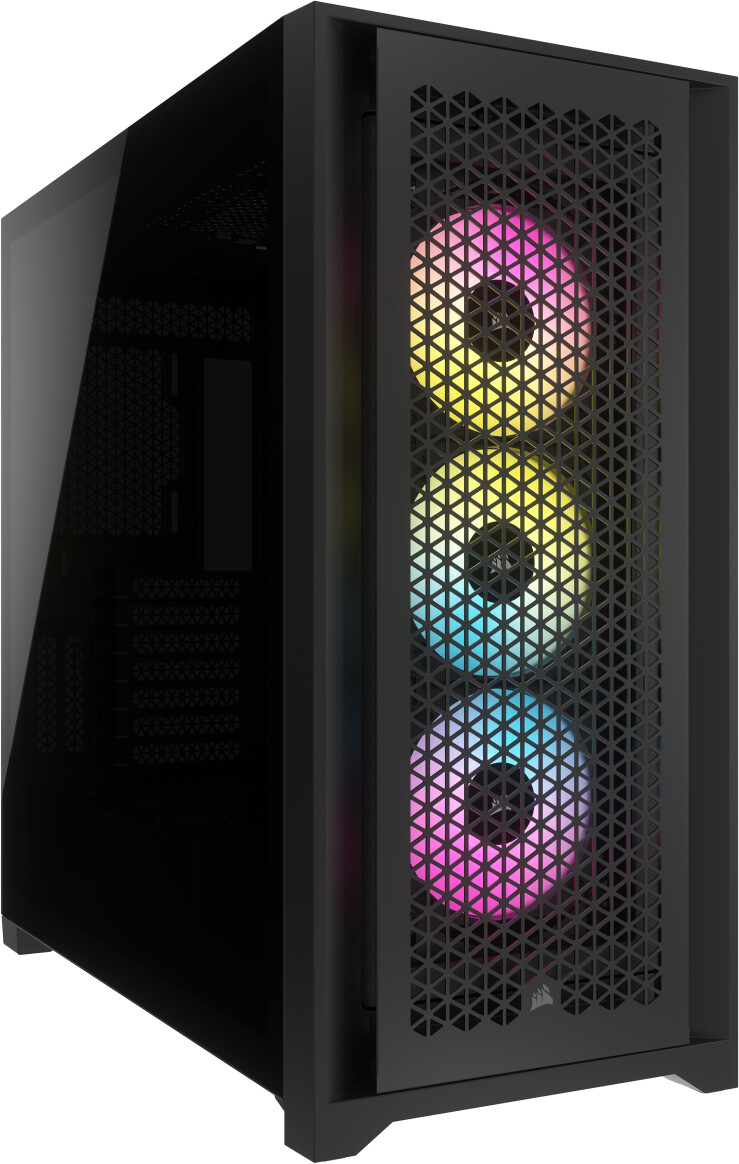 Corsair iCUE 5000D RGB Airflow Black
