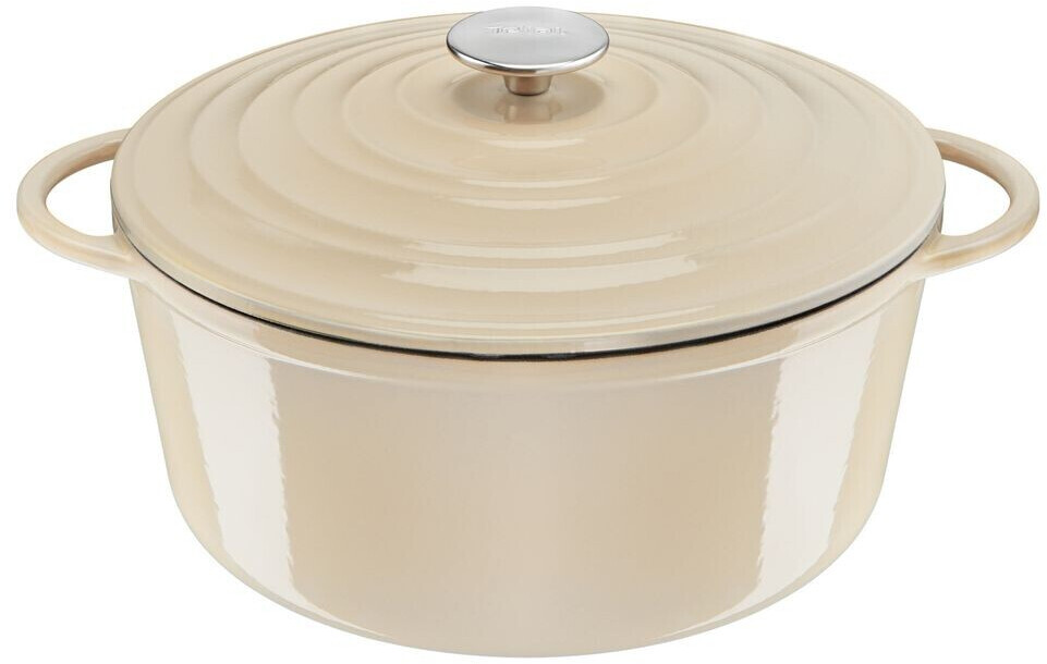 Tefal Cocotte ronde Lov 29 cm beige