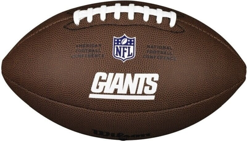 Wilson Football NFL Team Logo New York Giants (101078) brown