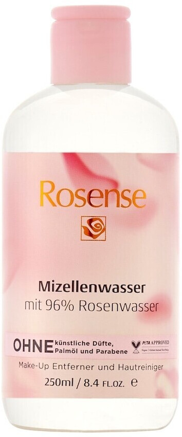 Rosense Mizellenwasser mit 96% Rosenwasser (250ml) ab 14,90 € |  Preisvergleich bei