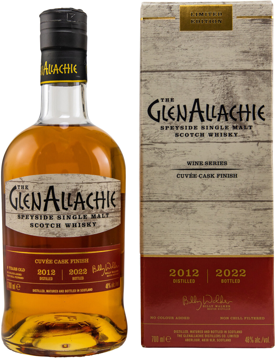 GlenAllachie 9 Years Old Cuvée Cask Finish 0,7l 48%