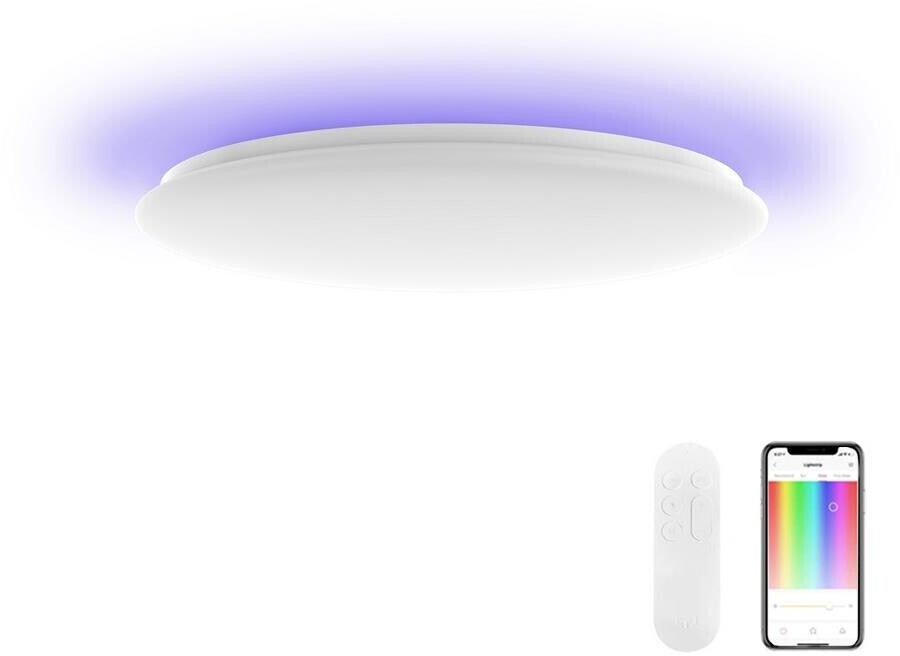 yeelight LED RGB Dimmable Ceiling Light ARWEN 450C LED/50W/230V IP50 + FB