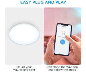 Buy Wiz LED Dimmable ceiling light SUPERSLIM LED 17W 230V 4000K Wi