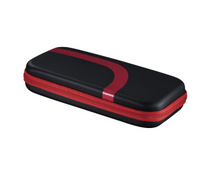 bei ab Zubehör-Set Preisvergleich Hama (Tasche, | Control-Aufsätze) Nintendo Schutzglas, 22,14 schwarz/rot Switch €