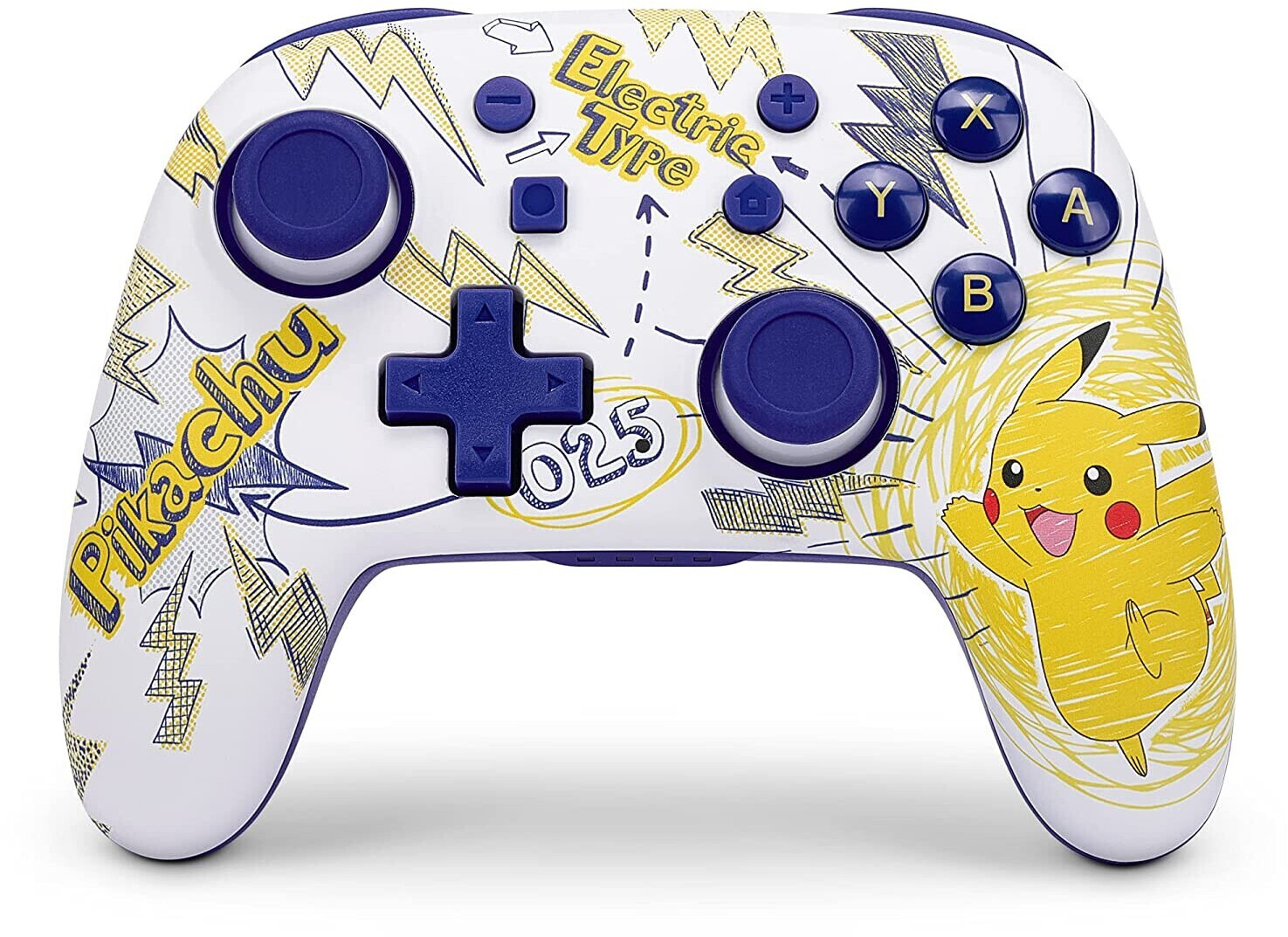PowerA Nano Enhanced Wireless Controller - Pokémon: Pikachu School Days