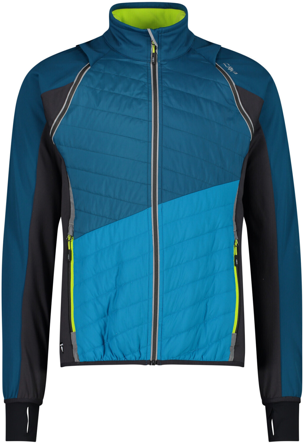 CMP Men's Unlimitech Hybrid jacket with Removable Sleeves deep lake