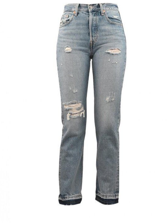 Levi's 501 Crop Jeans light indigo