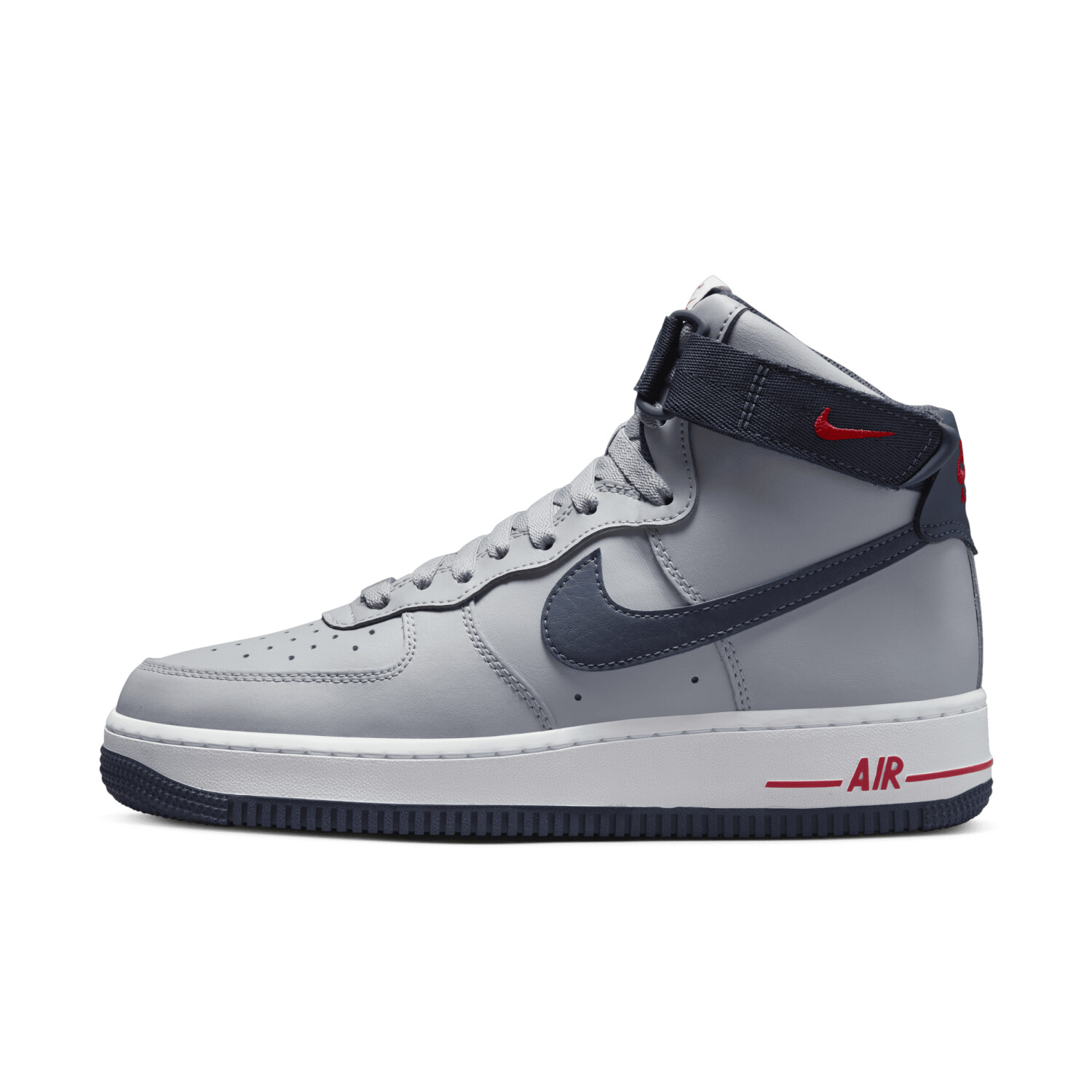 Nike Air Force 1 Hi Wmns DZ7338 001 wolf grey university red white college navy ab 60 87 Preisvergleich bei idealo