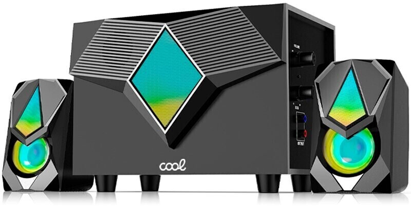 Cool Accesorios USB LED Gaming Speakers 15W