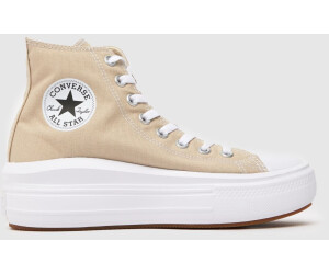 Buy Converse Chuck Taylor All Star Move High Top Beach Stone White
