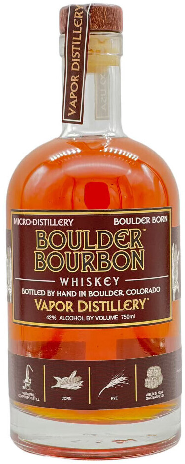 Buy Vapor Distillery Boulder Bourbon Whiskey 0,7l 42% from £44.94 (Today) –  Best Deals on