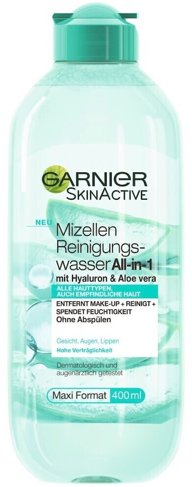 Garnier Mizellen Reinigungswasser All-in-1 Preisvergleich bei € ab Vera (400ml) mit | 3,29 Aloe