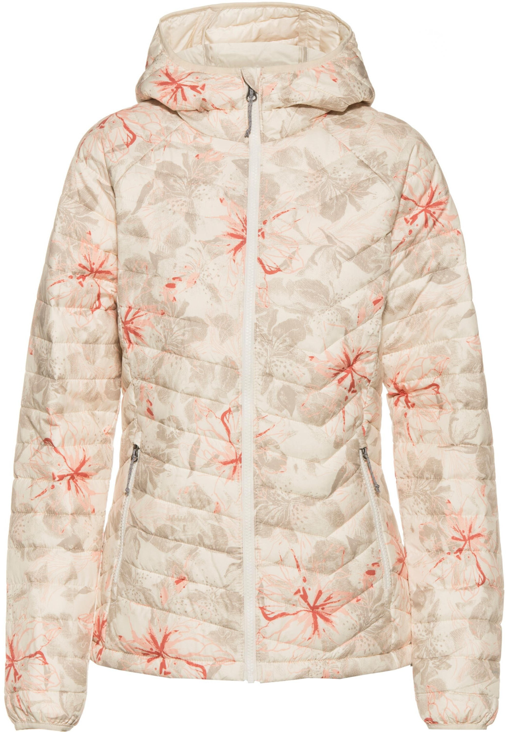 Columbia Powder Lite Hoodie Jacket Woman (1699071) Chalk Aurelian Print