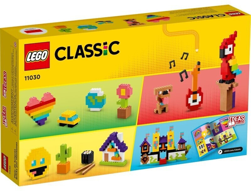 LEGO Classic L'Amusement Créatif Fluo 11027 LEGO : la boîte à Prix Carrefour