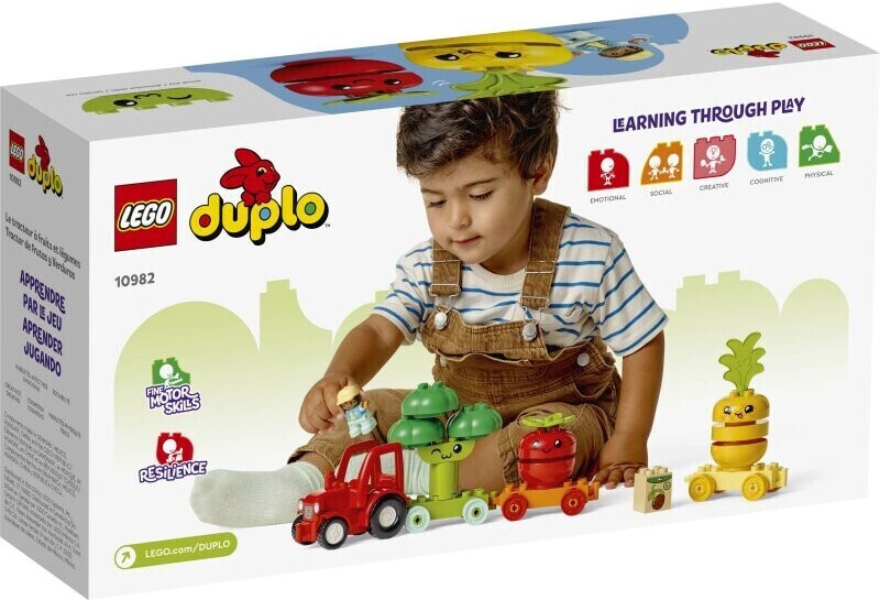LEGO Duplo La grange, le tracteur et les animaux de la ferme 10952 LEGO :  la boite à Prix Carrefour