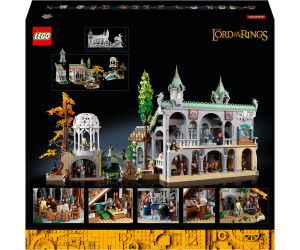LEGO 10316 Icons Le Seigneur des Anneaux : Fondcombe, Construisez