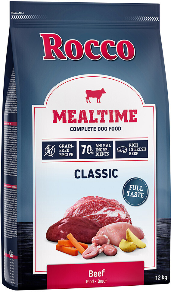 Rocco Mealtime dog dry food beef 12kg