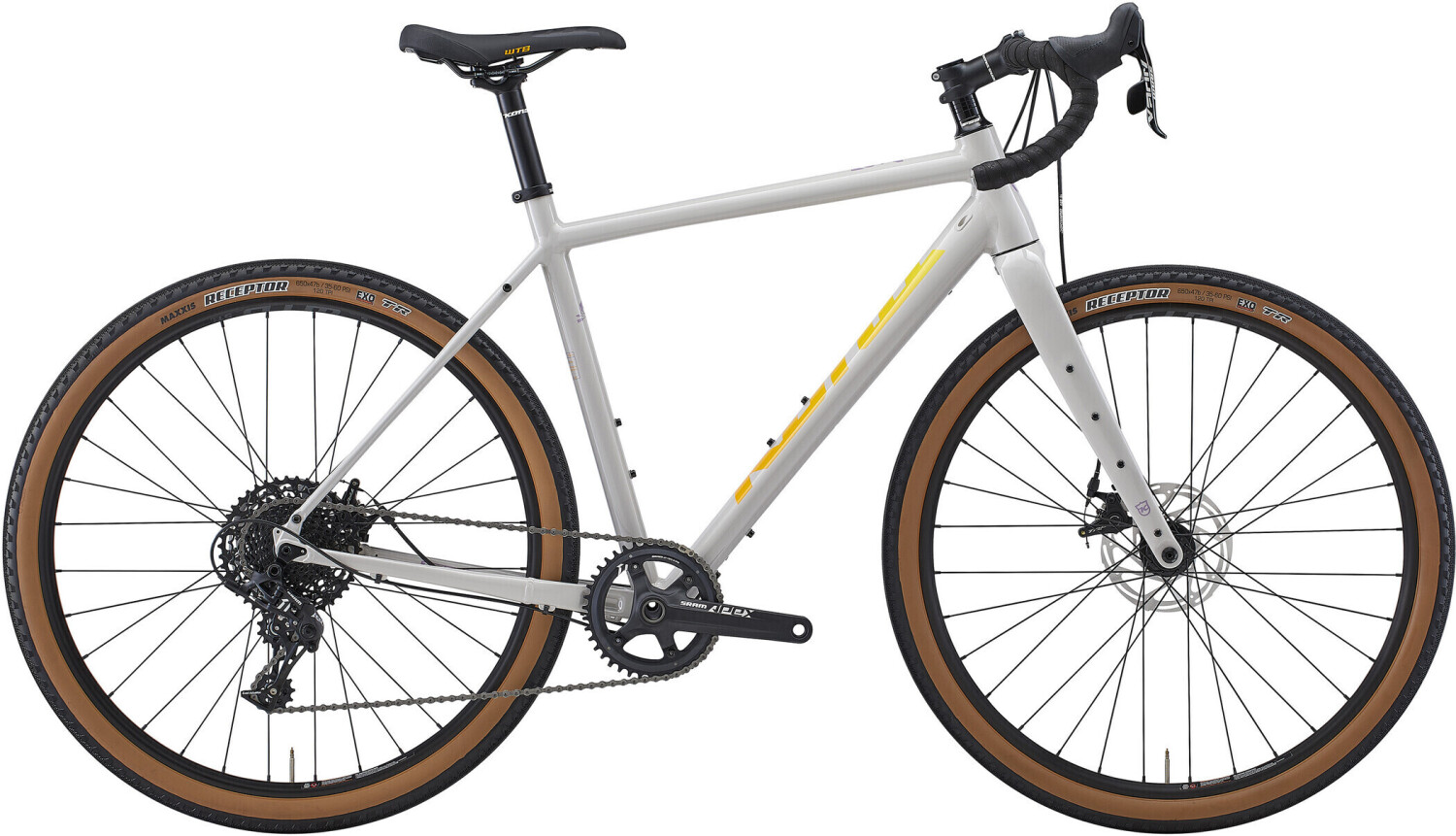 Kona Rove NRB (2023) Gloss Porcelain w/ Orange & Purple Decals