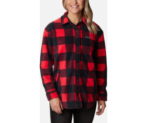 Columbia Women Benton Springs Fleece Shirt Jacket ab 32 97