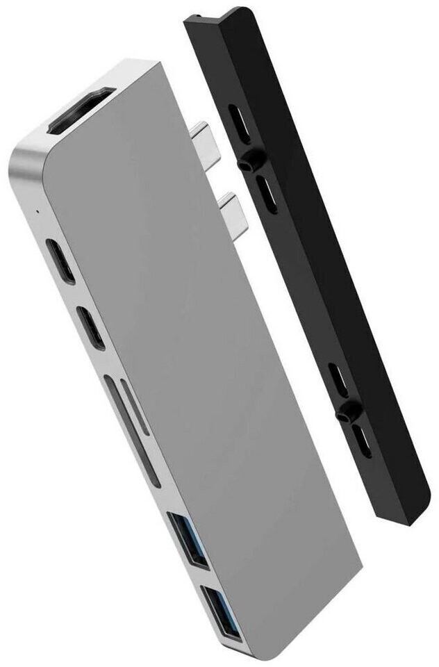 Targus HyperDrive 7-in-2 Duo Dock HD28C Silver
