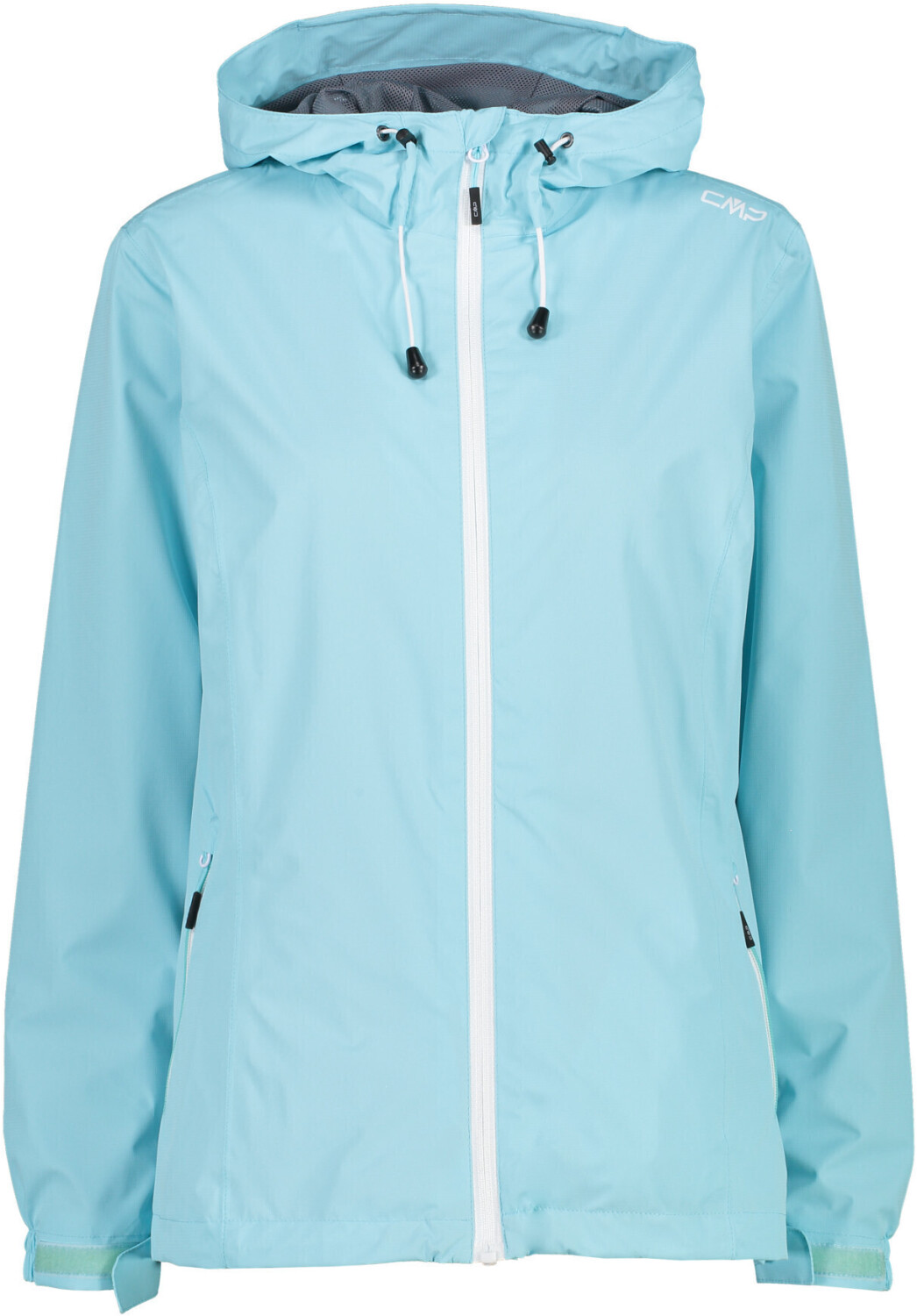 CMP Woman Rain Jacket Fixed Hood (39X6636) acqua