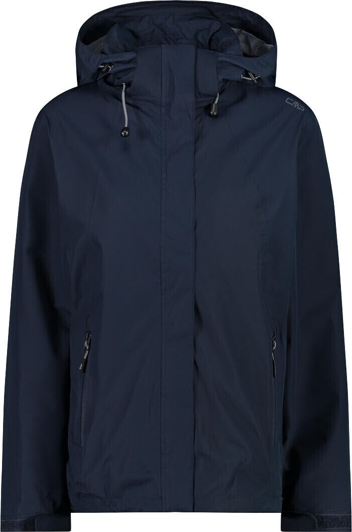 CMP Women Jacket Zip Hood with Ventilation (32X5826) black blue