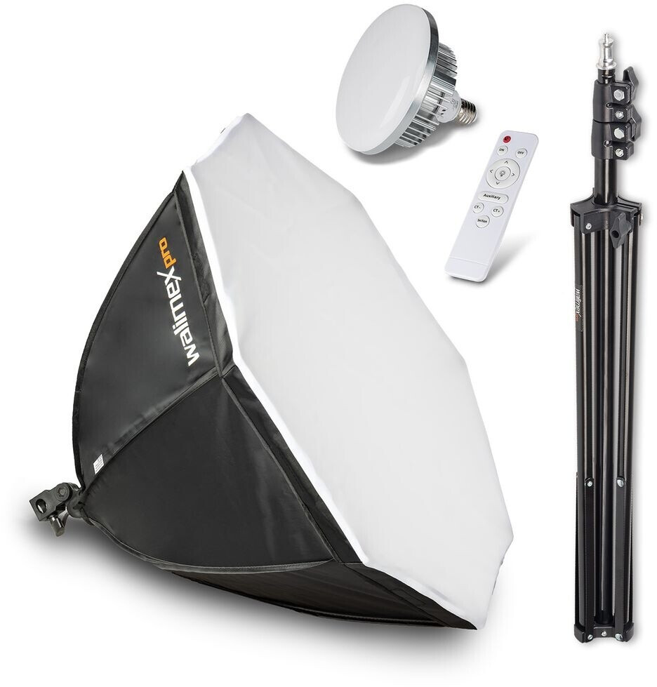 Walimex pro LED 60W Octagon Ø65cm Bi Color Kit 1