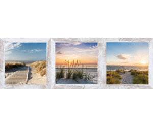 Strand, Sonne ab 16,95 | bei Preisvergleich € (87232009017) 3er 23x23cm Sand, Bönninghoff