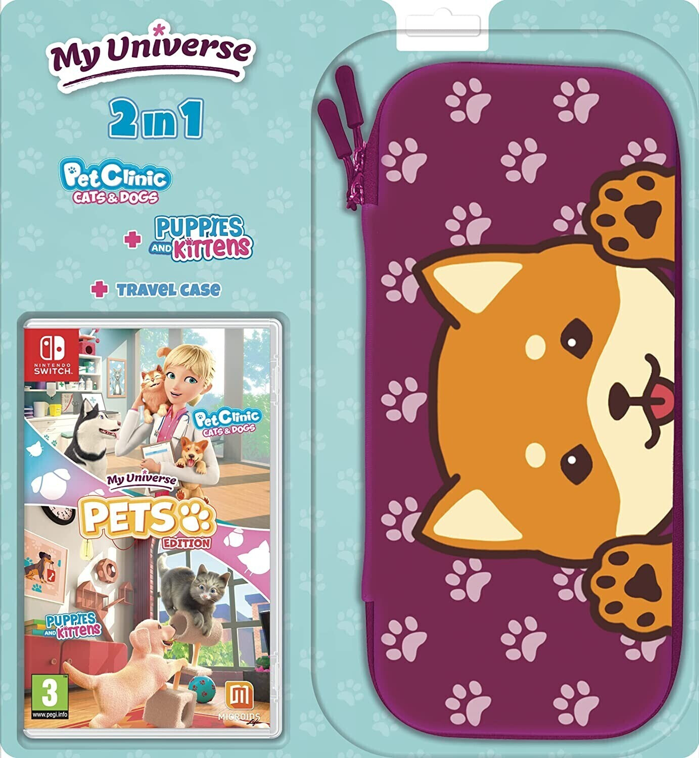 My Universe: Pet Clinic Cats & Dogs Nintendo Switch Gameplay 