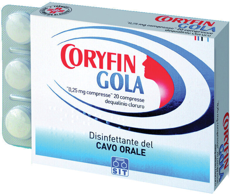 Coryfin Gola 0,25 mg (20 cpr) a € 2,68 (oggi)