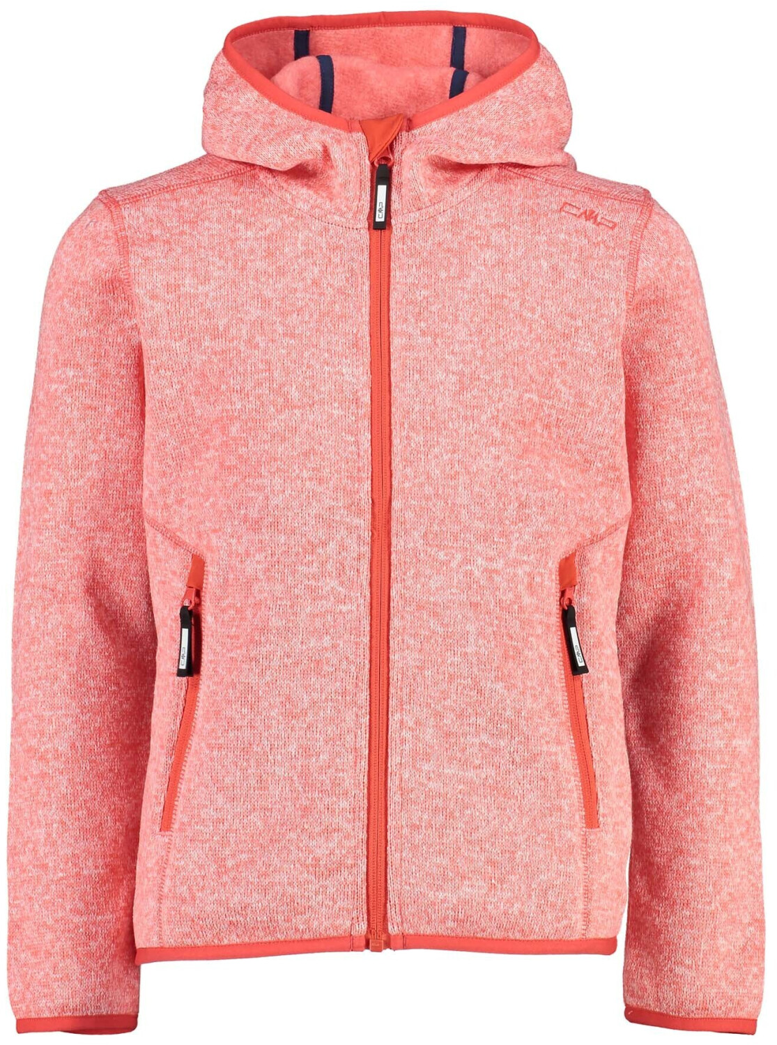 Fleece-Jacket CMP € Girl ab | kiss bei (3H19825) Knit-Tech corallo/red Preisvergleich 22,58