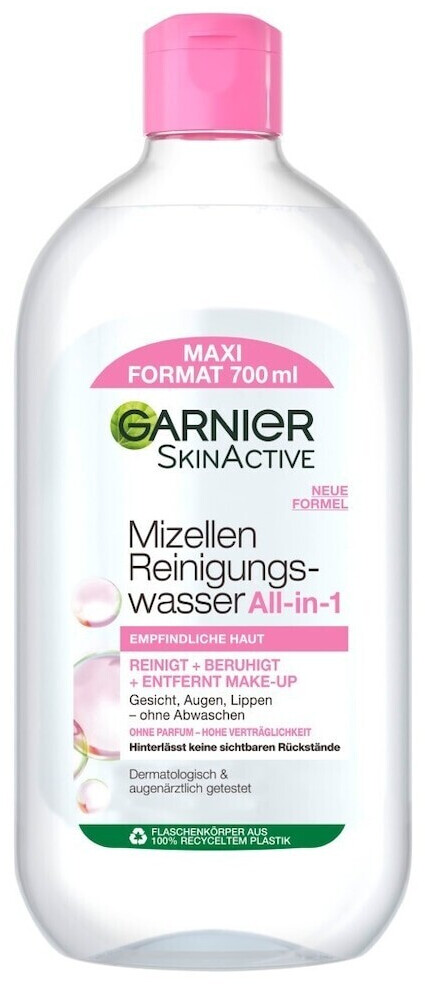 Garnier Skin Active € Mizellen All-in-1 bei 5,99 (700ml) | Reinigungswasser Preisvergleich ab