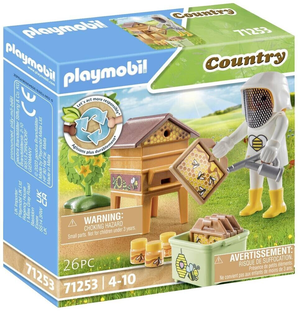 Photos - Toy Car Playmobil Country - Beekeeper  (71253)
